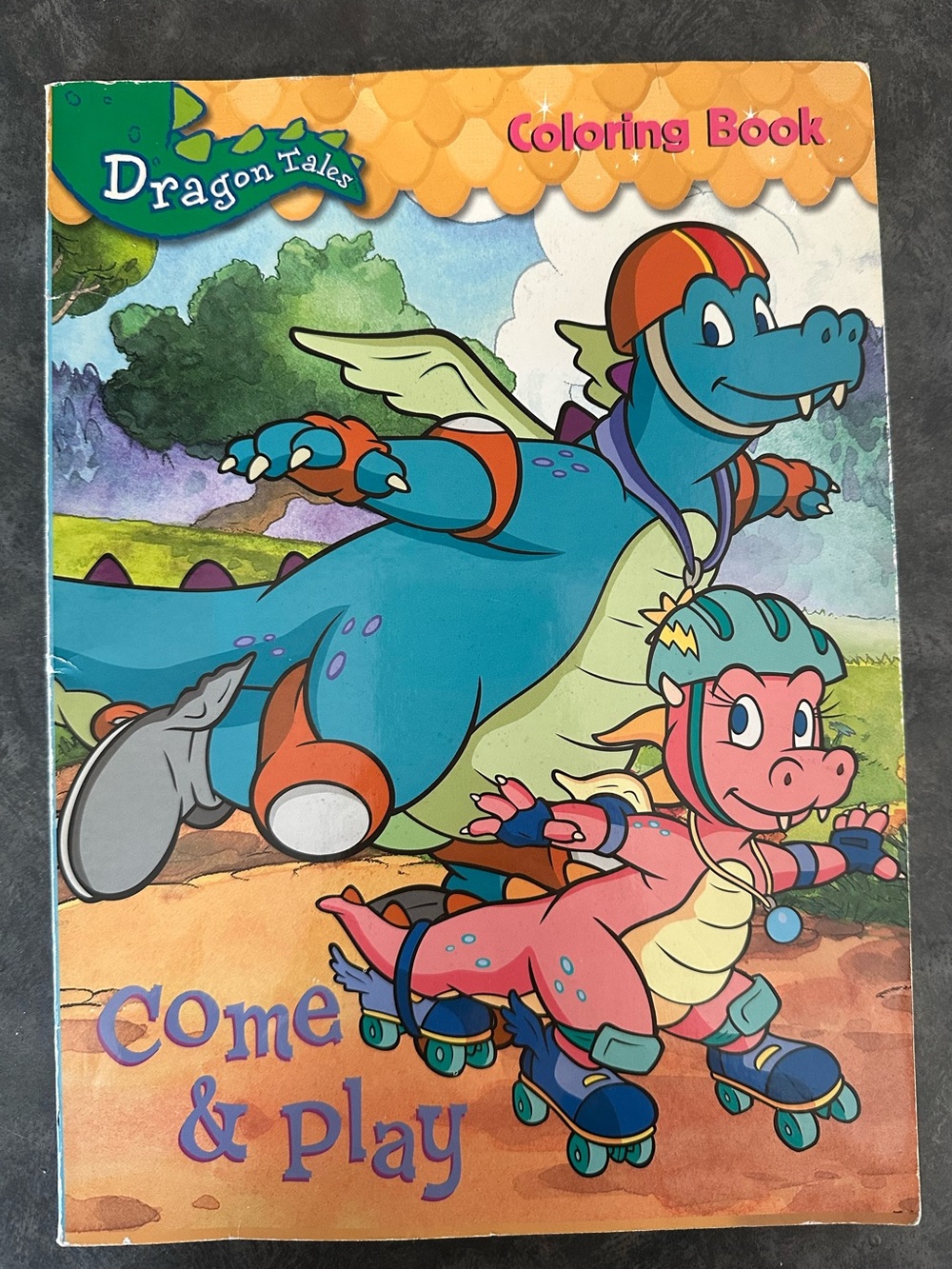 Dragon Tales Coloring Book Come & Play